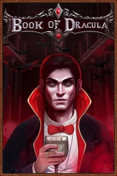 Book of Dracula slot game with vampire and bats